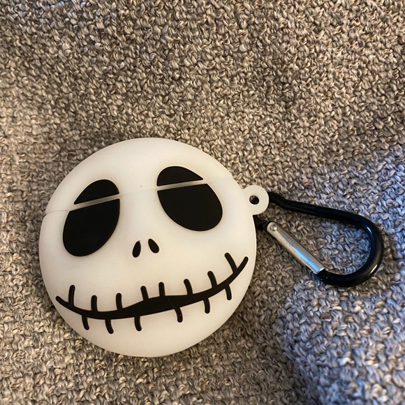 Skeleton Face AirPod 1/2 Case #75 - Picture 1 of 3